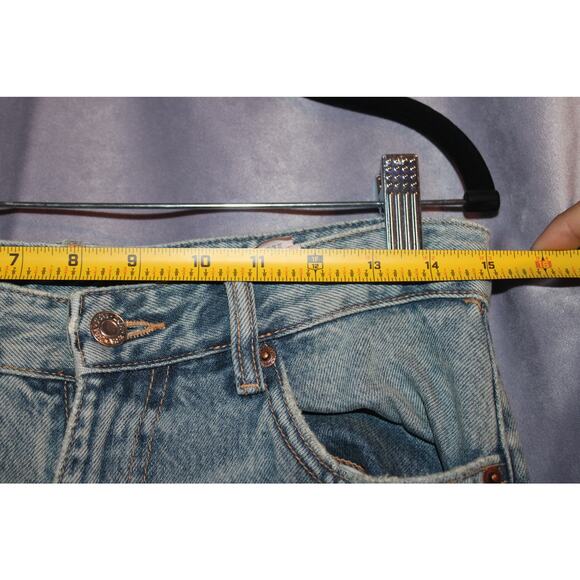 Zara Women's Skinny Jeans - Light Blue - Picture 4 of 9